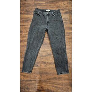 Abercrombie & Fitch Women's Black Jeans Curve Love The Mom High Rise Size 29/8